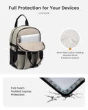 LOVEVOOK Laptop Backpack for Women, 15.6 Inch Computer Backpack Purse, Casual Daypack Carry-On Personal Item Travel Bag, College Bookbook for Teen Girls Students Back to School