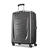 Samsonite Winfield 2 Hardside Expandable Luggage with Spinner Wheels, Charcoal, Checked-Large 28-Inch