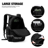Mardingtop 25L Tactical Backpacks Molle Hiking daypacks for Camping Hiking Military Traveling Motorcycle Black