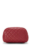 Chanel, Pre-Loved Quilted Lambskin Urban Spirit Backpack Small, Red
