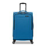 Samsonite Saire LTE Softside Expandable Luggage with Spinner Wheels, Carribean Blue, 2-Piece Set (Carry-on/Medium)
