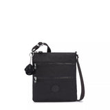 Kipling Unisex Adult Women's Keiko Mini Bag, Lightweight Adjustable Purse, Durable Shoulder Sling Crossbody Bag, Black Noir, 8 L X 9 H X 1.25 D US