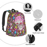 Guiteinyi Boy Kids Sweet Skull School Backpack Large Capacity Children Casual Backpacks For Teen Girl