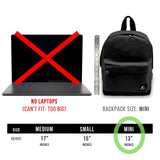 Everest Small Backpack, Navy, One Size