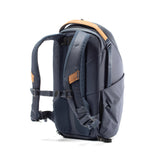 Peak Design Everyday Backpack Zip 15L, Midnight, 270-Degree Zip, Dual Side Pockets, FlexFold Dividers, Fits 15" Laptop, For Camera Carry, Daily Commutes or Travel, Versatile Backpack for Men and Women
