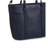 RADLEY London Rivington Women's Medium Leather Ziptop Satchel Bag, Ink