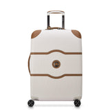 DELSEY PARIS Chatelet Air 2.0 Hardside Luggage with Spinner Wheels, Angora, Checked-Medium 24 Inch