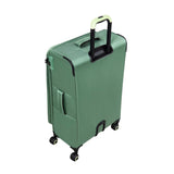 It Luggage Circulator 32" Softside Checked 8 Wheel Expandable Spinner, Hedge Green