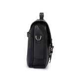 Samsonite Classic Leather Flapover, Black, One Size