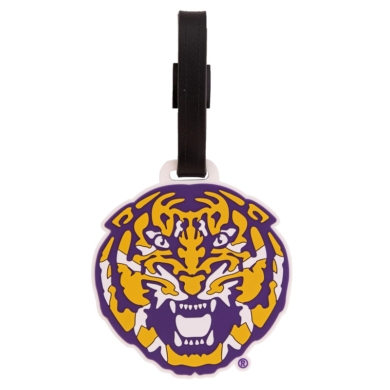 Desert Cactus Louisiana State University Luggage Tag – Official LSU Tigers GeauxTravel ID Tag for Suitcases, Bags, and Carry-Ons (Design B)