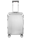 GLX2 X2 All Aluminum Luggage Suitcase 3 Sizes (20",26",29") TSA Lock Carry On Silver (20" Carry On)