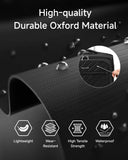 LUGGEX Carry On Luggage with Spinner Wheels - Stylish Lightweight UnderSeat Luggage - Soft Sided Small Suitcase with Front Open Design for Travel, Business (Black, 15 Inch)