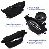 OIWAS Crossbody Bag Men, Messenger Bag with Magnetic Buckle, Shoulder Bags Fits 10 inch Ipad, Anti Theft Sling Bag for Men, Minimalist Business Bag