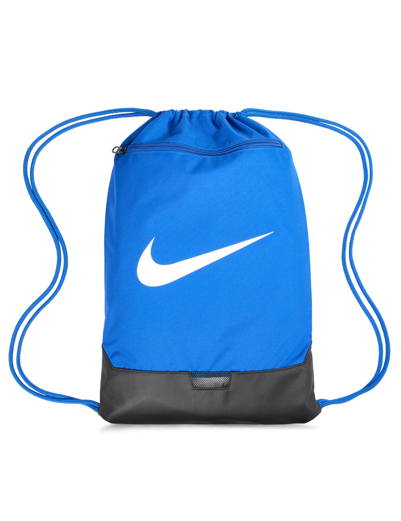 Nike Unisex Brasilia 9.5 Training Gym Sack (18L), Game Royal/Black/White, MISC