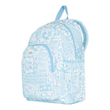Roxy Women's Moon Magic Backpack | Travel | Vacation | Everyday Carry | Laptop Sleeve | Padded Straps | 22L - Sky Blue Surfenirs