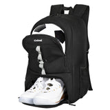 Goloni Youth Soccer Bag,Basketball Bag with Ball Compartment & Shoe Compartment,Backpack for Football Volleyball Basketball