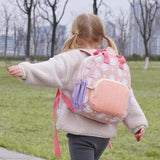 GAGAKU Toddler Backpack for Girls - Kids Mini Backpacks 2-5 years old Cartoon Breathable Comfortable Preschool Backpack for School Travel - Pink Cat