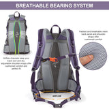 MOUNTAINTOP 40L Hiking Backpack,Lightweight Travel Backpack for Men Women Outdoor Backpacking, Camping