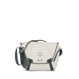 Osprey Daylite 12L Messenger Bag - Durable Crossbody Shoulder Bag with Laptop Sleeve and Bottle Pocket, Mystery White/Multi