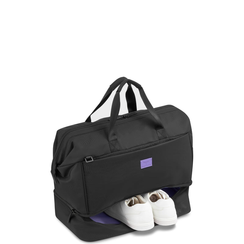 florence by mills Chill Out Weekender Duffle Bag, Black