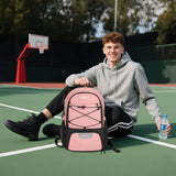 LARIPOP Basketball Bag,Basketball Backpack with Shoe Compartment and Ball Holder,Sport Bags for Soccer,Volleyball,Swim,Gym,Travel,School