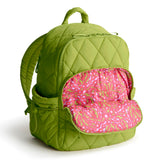 Vera Bradley Women's Featherweight Bancroft Backpack, Spinach Green, One Size