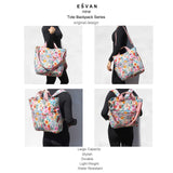 ESVAN Diaper Tote Bag Totepack Backpack Crossbody Bag 3 in 1 for Women Laptop Backpack Multifunctional with Insulated Pockets
