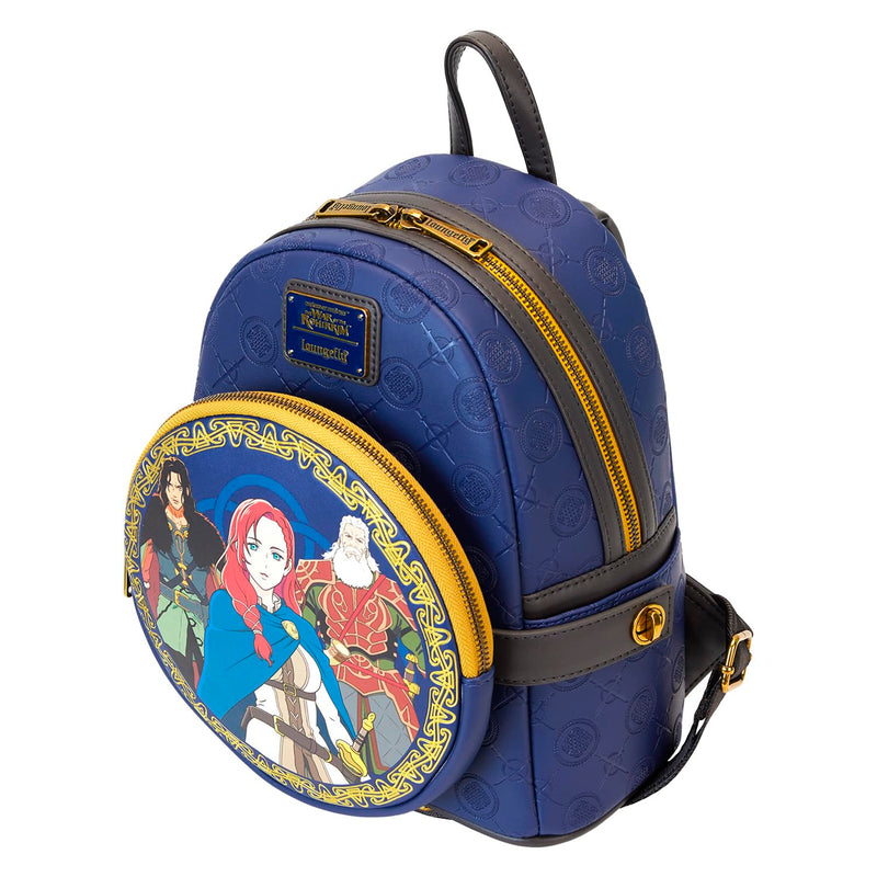 Loungefly Warner Brothers Lord of The Rings The War of The Rohirrim Mini Backpack with Fanny Pack