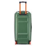 Jeep JH003B Hardside Expandable Luggage with Two Wheels, Elm Green, Checked-Large 30 Inch