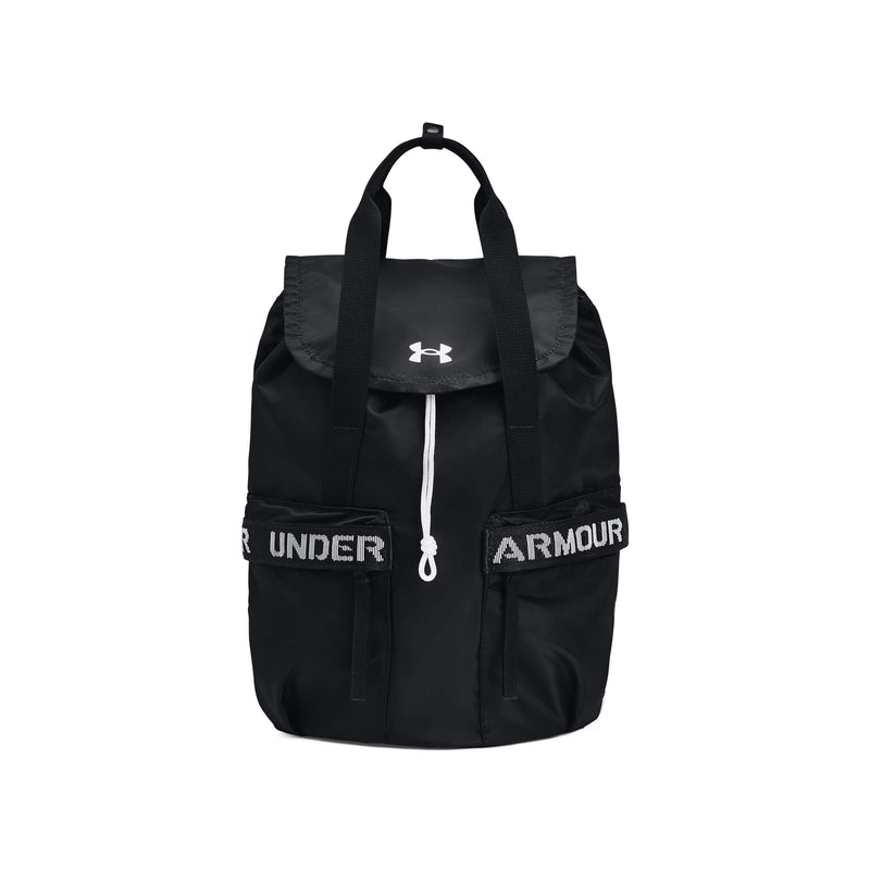 Under Armour womens Favorite Backpack , Black (001)/White , One Size Fits Most