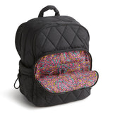 Vera Bradley Women's Featherweight Large Bancroft Backpack, Moonless Night, One Size