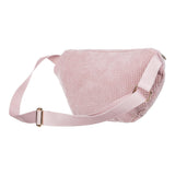 Roxy Women's Feeling Good Stylish Soft Corduroy Multipurpose Waistpack Crossbody Bag - Lilac Chiffon