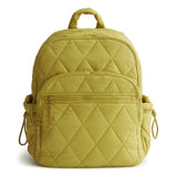 Vera Bradley Women's Featherweight Bancroft Backpack, Golden Olive, One Size