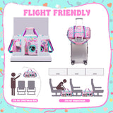 Kids Duffle Bag Girls Travel Bag for Kids Overnight Bag for Girls Dance Bag for Girl Weekender Bag Gym Bag with Shoe Compartment