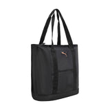 PUMA womens Evercat Cambridge Gym Tote Bags, Black/Gold, One Size US