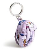 Vera Bradley Women's Premium Cotton Original Backpack Bag Charm, Wing in Flight, One Size | Backpacks4Less