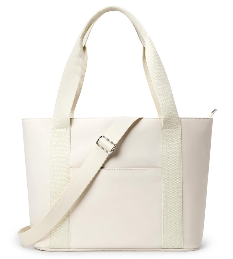KALIDI Tote Bag for Women,Shoulder Bag with Laptop Compartment for work Leisure Nylon Top-Handle Foldable Weekend