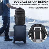 MATEIN 17 Inch Laptop Backpack, Large Military Tactical Backpack for Men TSA Approved, Water Resistant Computer Bag Work Day Pack, Travel Laptop Carry on for Camping Hiking
