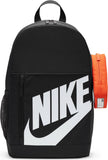 Nike Kid's Elemental Backpack (20L), Dark Smoke Grey/Orange/White, MISC