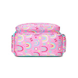 abshoo Cute Lightweight Kids Backpacks for Girls Kindergarten Elementary School Backpack for Girls ages 4-8 (Rainbow Pink)