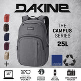 Dakine Campus M 25L - Black, One Size