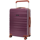 Travelers Club 2PC or 20" Navigate Luggage Set, Burgundy, 20" Carry-On