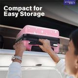 emissary Kids Suitcase for girls, 16" Hardside Unicorn Kids Luggage Set with Spinner Wheels and Backpack, Children Carry on Girls Suitcase Toddler Travel Rolling Luggage Gifts Airline Approved