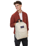 JanSport SuperBreak Plus Backpack with Padded 15-inch Laptop Sleeve and Integrated Bottle Pocket - Spacious and Durable Daypack for Work and Travel - Moon Mist