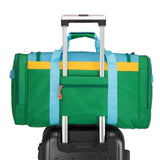 HawLander Large Kids Duffle Bag for Travel, Overnight, or Weekender, 22" inch (Green Yellow)