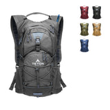 Teton Oasis Hydration Backpack – Lightweight Water Pack with Bladder for Hiking, Running, Cycling, Biking – 18L/22L Sizes – Sewn-in Rain Cover – Fits Men and Women