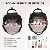 LOVEVOOK Mini Backpack for Women Stylish Waterproof Backpack Purse with USB Port, Cute Bookbag for College School Travel