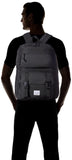 VASCHY Backpack for Men, Unisex Large Fashion Schoolbag Book bag Rucksack for High School/College/Work/Travel/Commuter Black