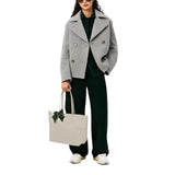 Lacoste Women's Large Shopping Bag, Punch Wording Laponie, One Size