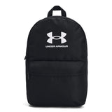 Under Armour unisex-adult Loudon Lite Backpack, (001) Black/Black/White, One Size